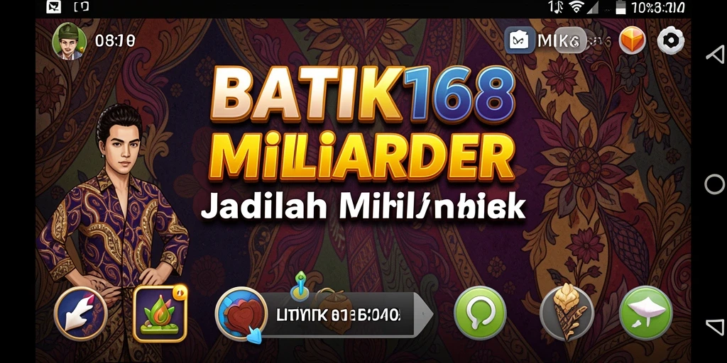 Gameplay menarik dalam dunia Tycoon batik yang penuh warna.