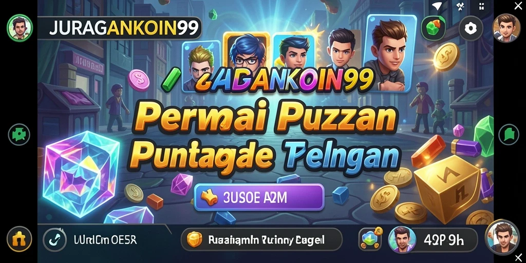 Tangkapan layar gameplay JURAGANKOIN99 yang menampilkan tantangan puzzle yang menarik.