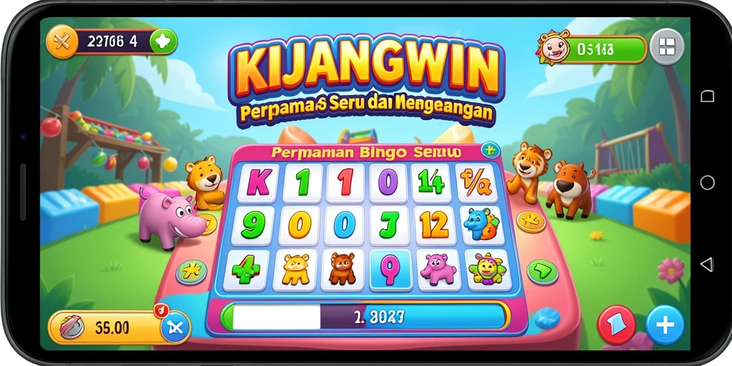 Screenshot gameplay <strong>KIJANGWIN</strong> yang menunjukkan momen seru saat bermain bingo.