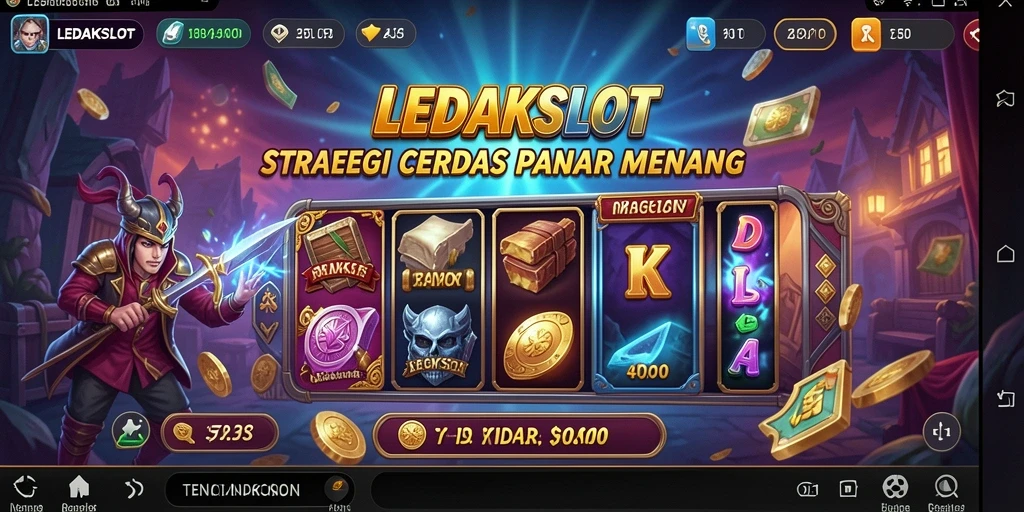 Tangkapan layar gameplay LEDAKSLOT memperlihatkan aksi strategis yang mendebarkan.