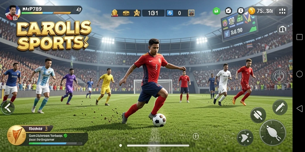Screenshot MVP789 menunjukkan aksi seru dalam pertandingan olahraga yang menegangkan.