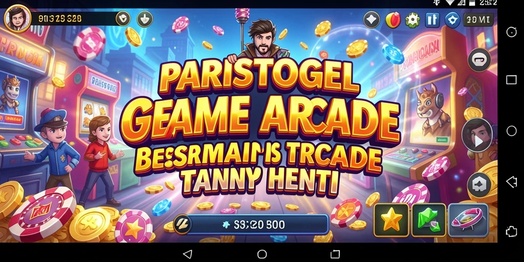 Screenshot menunjukkan gameplay dinamis PARISTOGEL yang seru.