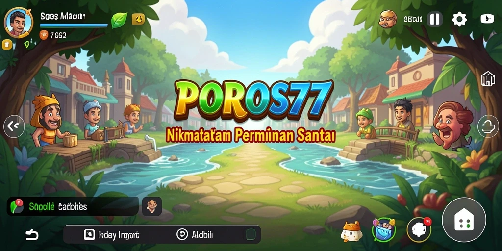 Screenshot menunjukkan aksi seru dan gameplay <strong>POROS77</strong> yang menyenangkan.