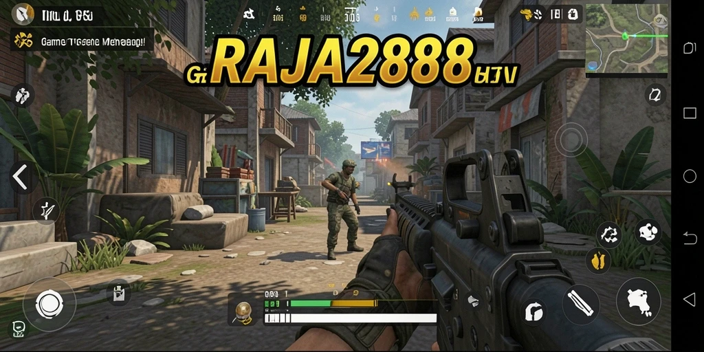 Tampilan gameplay seru dari RAJA288 yang menegangkan.