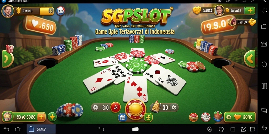 Tampilan menarik dari gameplay seru SGPSLOT yang mengasyikan.