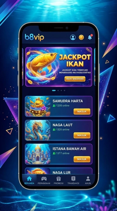 Pengguna dapat menemukan berbagai kategori aplikasi di b8vip.